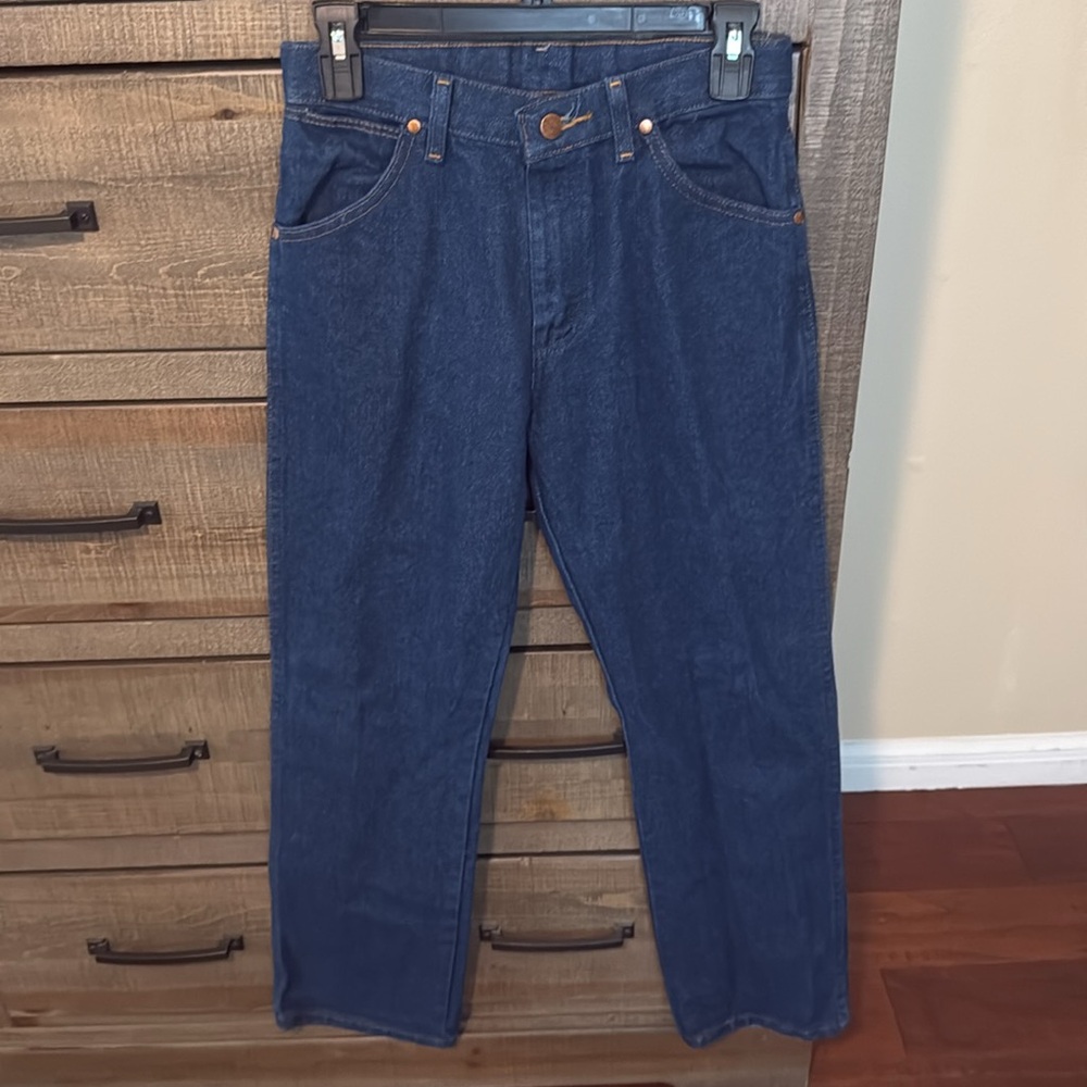 Boy’s Cowboy-fir Wrangler Dark Wash Jeans